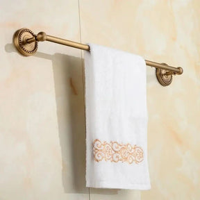 Conjunto de Acessórios de Banheiro Estilo Vintage - Elegância e Charme para Seu Banheiro - Morada Serena