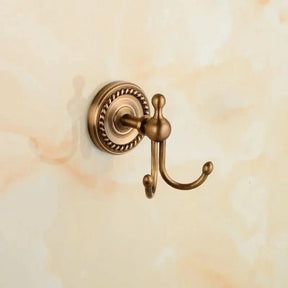 Conjunto de Acessórios de Banheiro Estilo Vintage - Elegância e Charme para Seu Banheiro - Morada Serena
