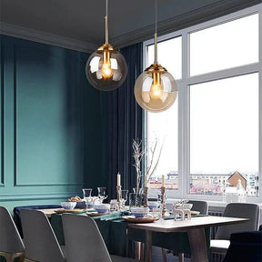 Luminária de Teto Minimalista Pendente LED - Ilumine Seu Ambiente com Estilo - Morada Serena