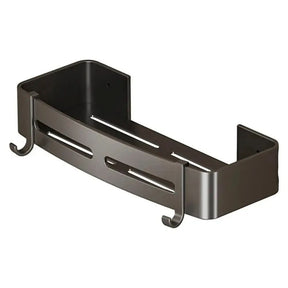 Kit Acessórios para Banheiro Completo 5 Peças Inox - Toalheiro Grafite Escovado - Morada Serena
