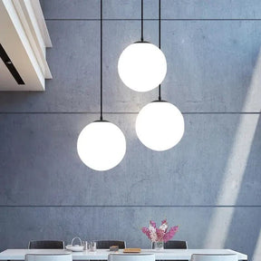 Luminária de Teto Globo Minimalista LED - Ilumine Seu Ambiente com Estilo Moderno - Morada Serena