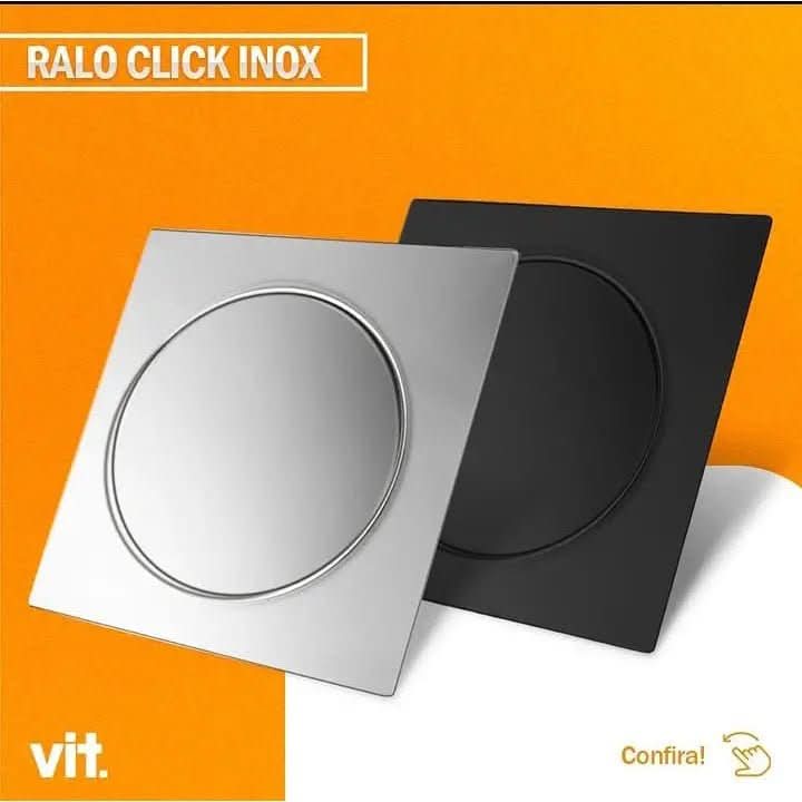 Ralo Click Inteligente Para Banheiro Veda Cheiro - Morada Serena