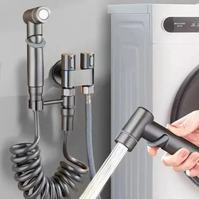 Ducha Higiênica para Banheiro Completo com Spray de Alta Pressão Regulável - Instalação Fácil - Morada Serena