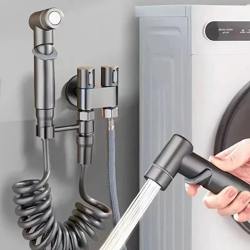 Ducha Higiênica para Banheiro Completo com Spray de Alta Pressão Regulável - Instalação Fácil - Morada Serena