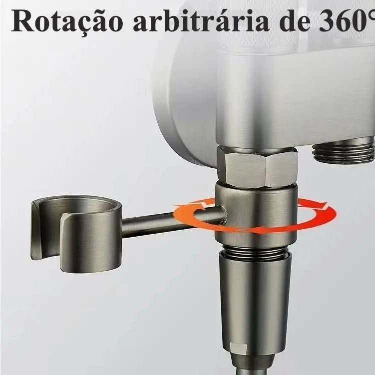Ducha Higiênica para Banheiro Completo com Spray de Alta Pressão Regulável - Instalação Fácil - Morada Serena