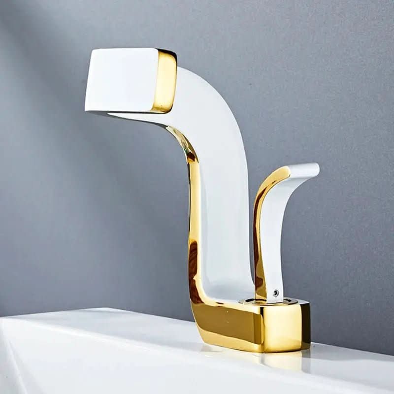 Torneira para Banheiro Mármore Modelo Louise - Elegância e Sofisticação para Seu Banheiro - Morada Serena