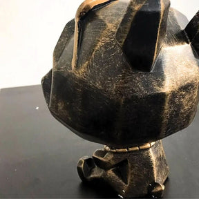 Estatueta Decorativa Bulldog Francês Porta Itens - Charme e Funcionalidade para Seu Ambiente - Morada Serena