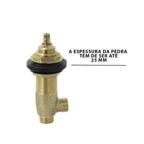 Torneira para Banheiro Misturador para Lavatório - Elegância e Praticidade no Seu Banheiro - Morada Serena