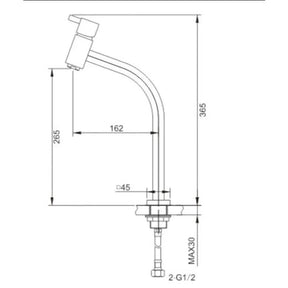 Torneira Misturador Para Banheiro Monocomando FluxoNature – Design e Conforto na Temperatura Ideal - Morada Serena