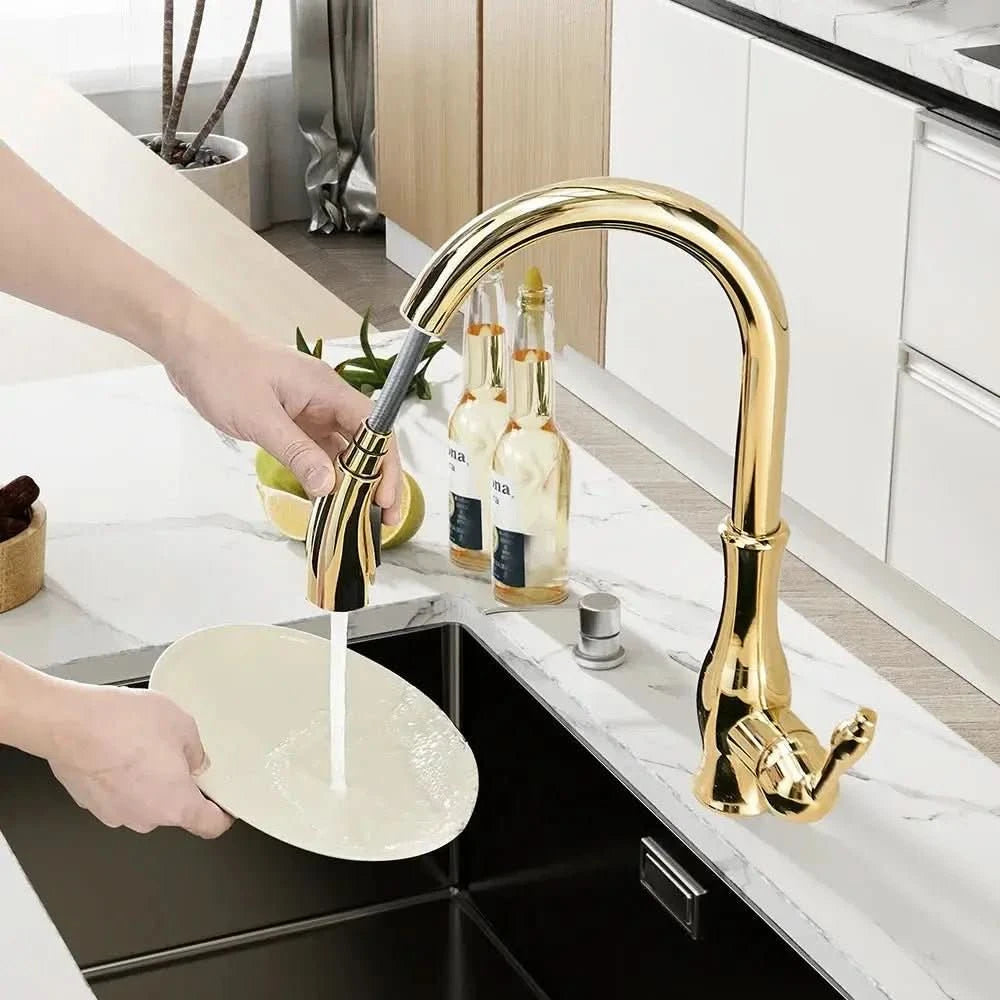 Torneira Cozinha Gourmet Com Jato Extensor - Morada Serena