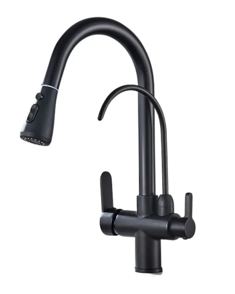 Torneira Para Cozinha Gourmet Monocomando Dupla Função Filtro Jato Extensível - Morada Serena